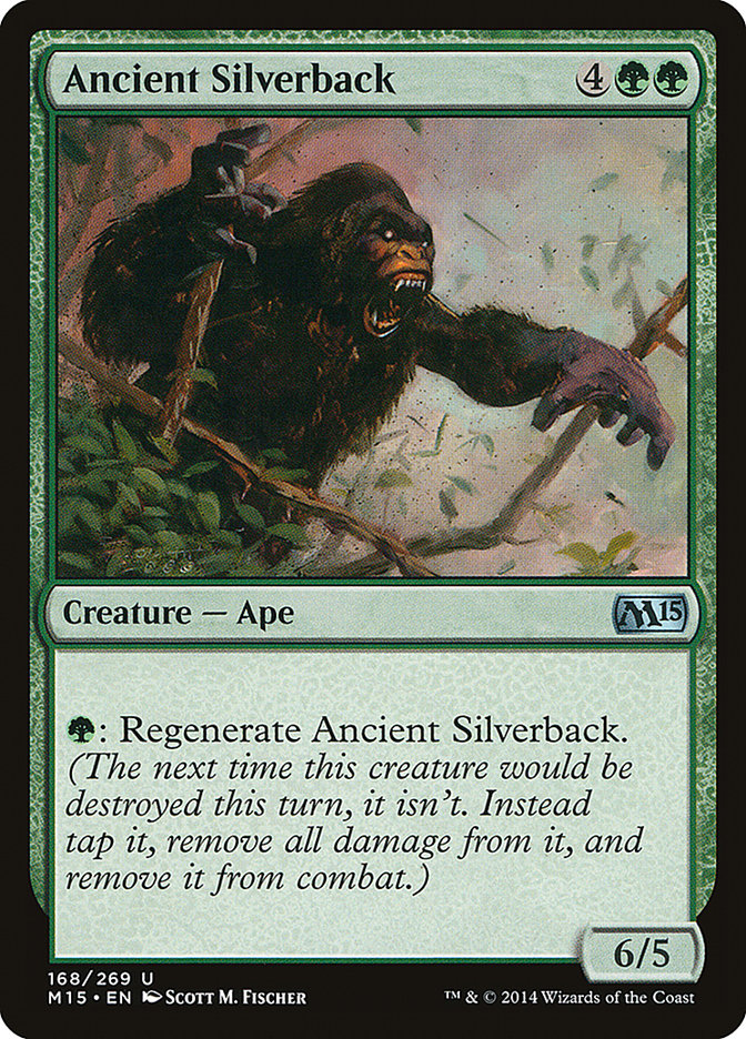 Ancient Silverback [Magic 2015] | Dragon's Lair Comics and Fantasy Houston TX
