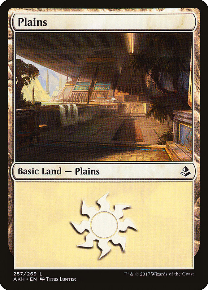 Plains (257) [Amonkhet] | Dragon's Lair Comics and Fantasy Houston TX