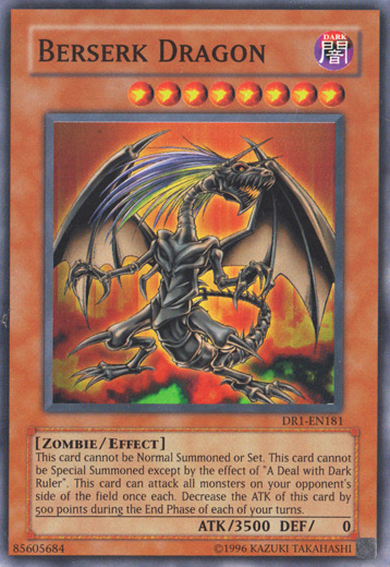 Berserk Dragon [DR1-EN181] Super Rare | Dragon's Lair Comics and Fantasy Houston TX