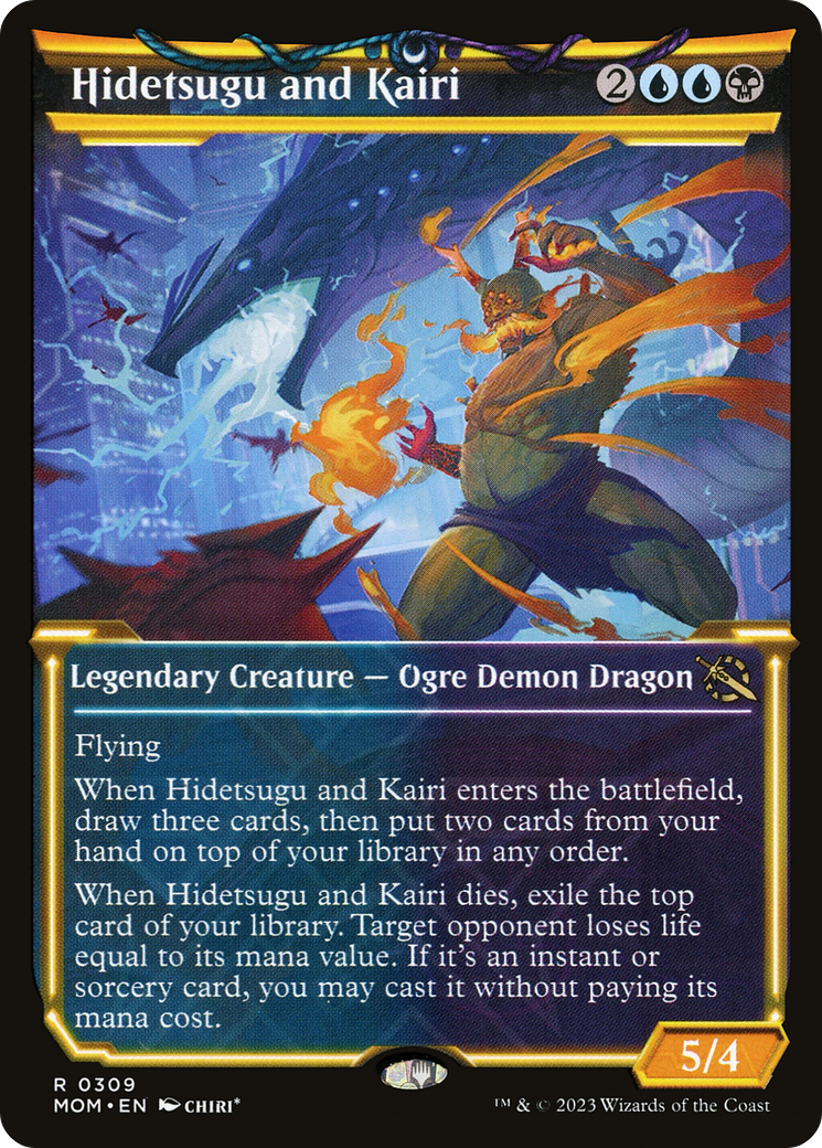 Hidetsugu and Kairi (Showcase Planar Booster Fun) [March of the Machine] | Dragon's Lair Comics and Fantasy Houston TX