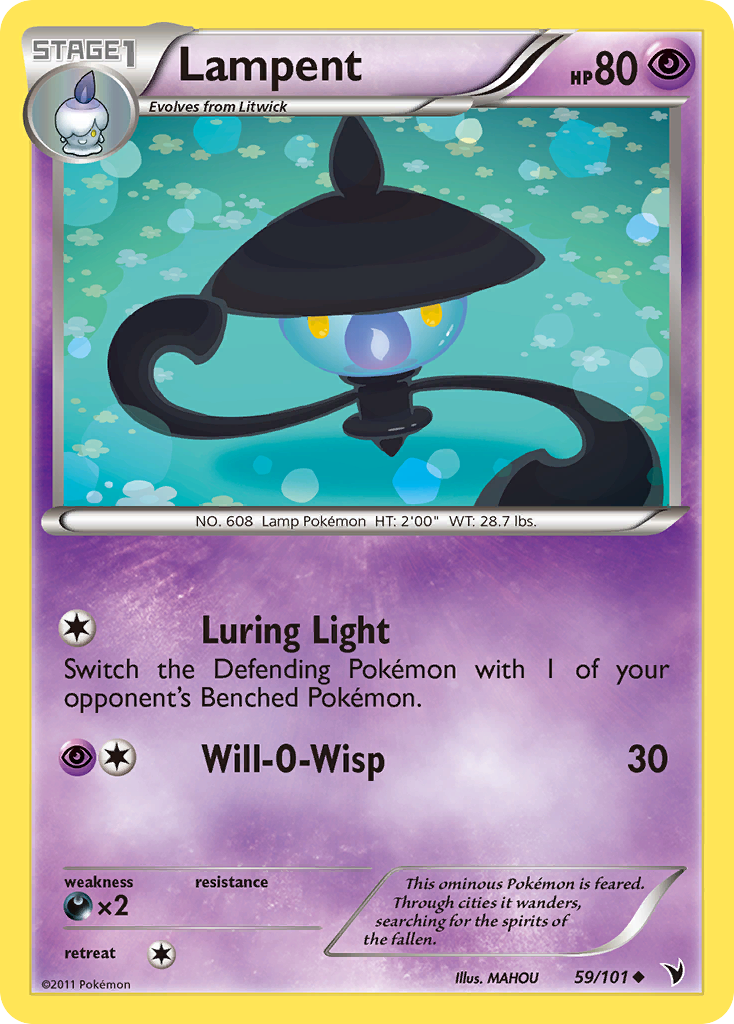 Lampent (59/101) [Black & White: Noble Victories] | Dragon's Lair Comics and Fantasy Houston TX