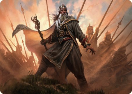 Hazezon, Shaper of Sand Art Card [Dominaria United Art Series] | Dragon's Lair Comics and Fantasy Houston TX