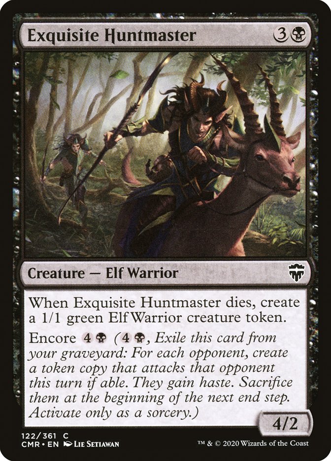 Exquisite Huntmaster [Commander Legends] | Dragon's Lair Comics and Fantasy Houston TX