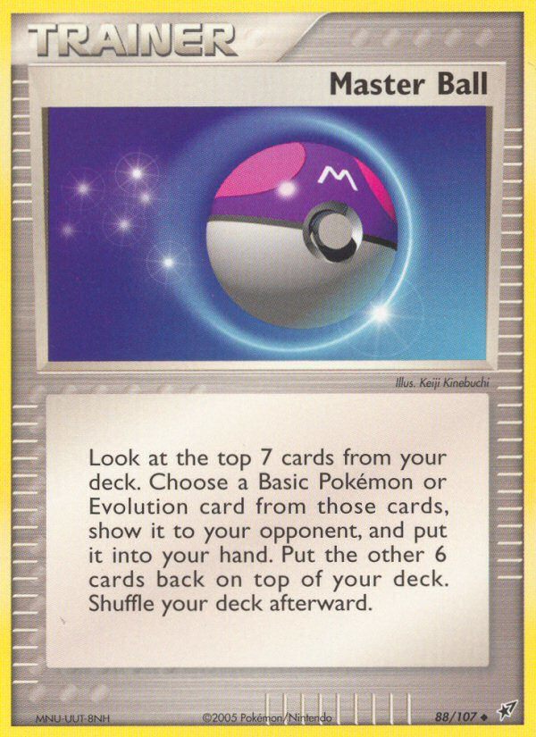 Master Ball (88/107) [EX: Deoxys] | Dragon's Lair Comics and Fantasy Houston TX