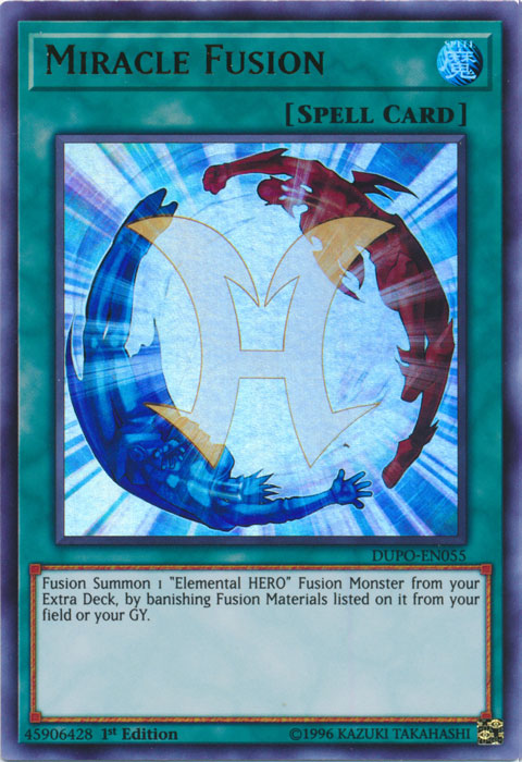 Miracle Fusion [DUPO-EN055] Ultra Rare | Dragon's Lair Comics and Fantasy Houston TX