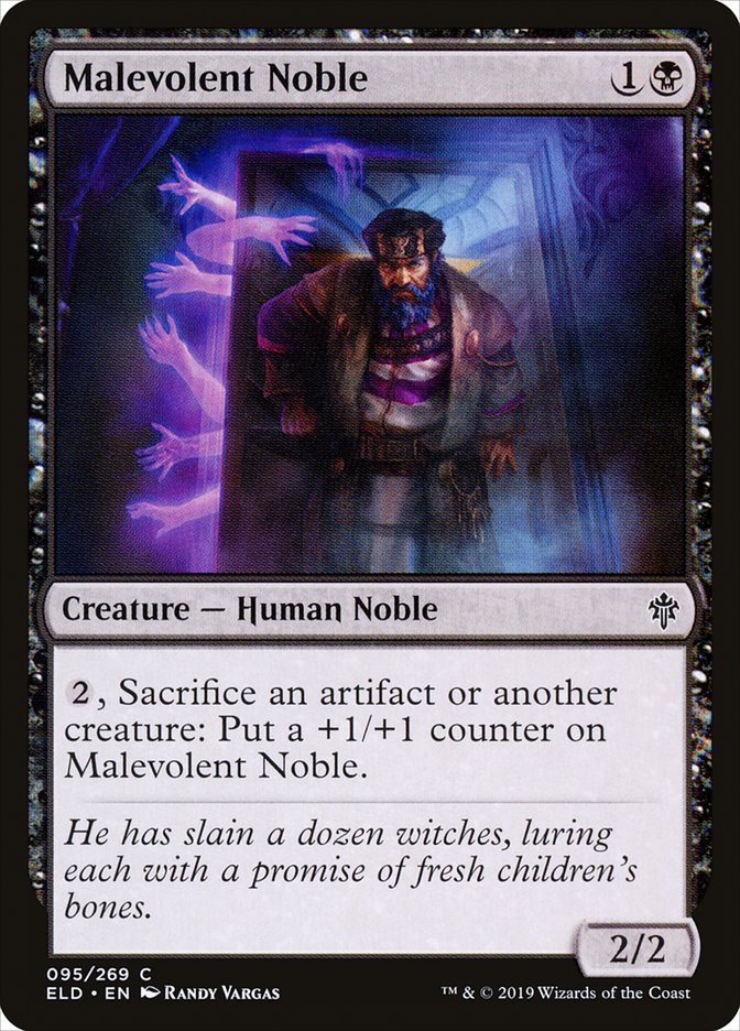 Malevolent Noble [Throne of Eldraine] | Dragon's Lair Comics and Fantasy Houston TX