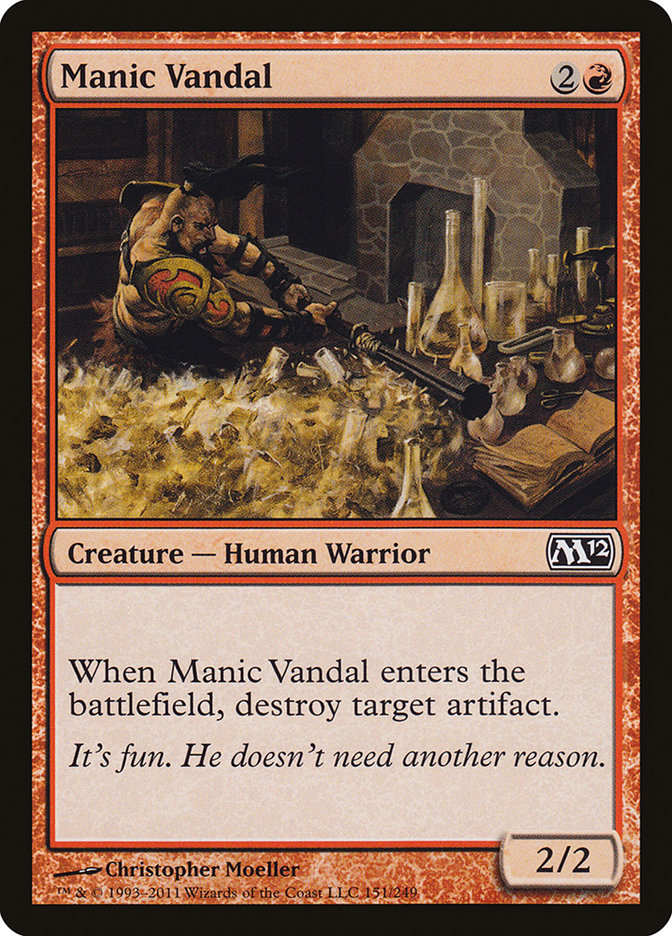 Manic Vandal [Magic 2012] | Dragon's Lair Comics and Fantasy Houston TX