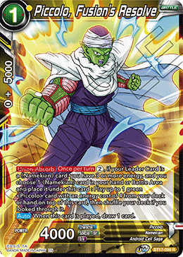 Piccolo, Fusion's Resolve (BT17-099) [Ultimate Squad] | Dragon's Lair Comics and Fantasy Houston TX