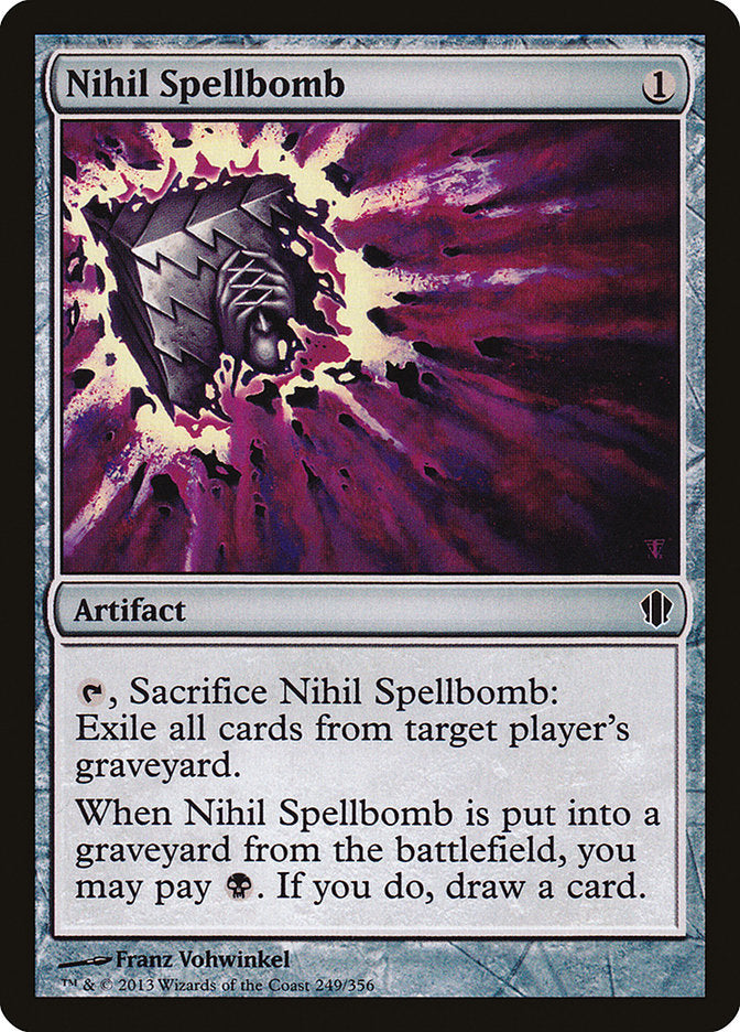 Nihil Spellbomb [Commander 2013] | Dragon's Lair Comics and Fantasy Houston TX