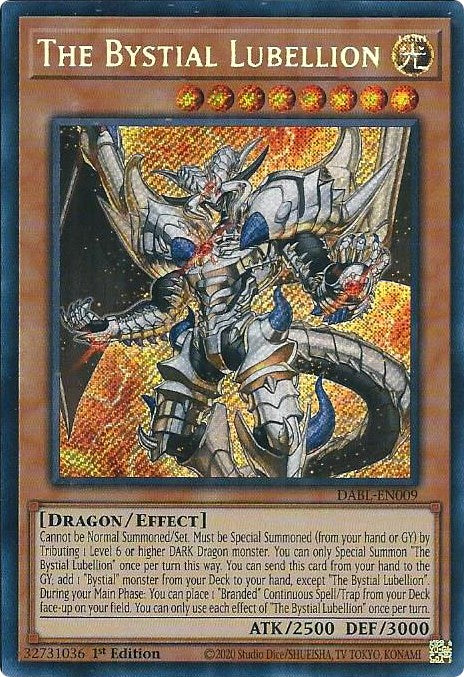 The Bystial Lubellion [DABL-EN009] Secret Rare | Dragon's Lair Comics and Fantasy Houston TX