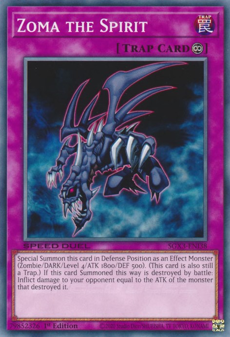 Zoma the Spirit [SGX3-ENI38] Common | Dragon's Lair Comics and Fantasy Houston TX