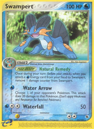 Swampert (23/109) [EX: Ruby & Sapphire] | Dragon's Lair Comics and Fantasy Houston TX