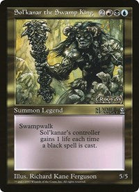 Sol'kanar the Swamp King (Oversized) [Oversize Cards] | Dragon's Lair Comics and Fantasy Houston TX