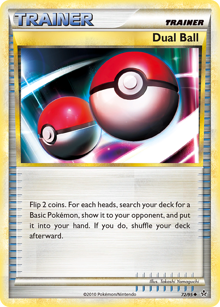Dual Ball (72/95) [HeartGold & SoulSilver: Unleashed] | Dragon's Lair Comics and Fantasy Houston TX