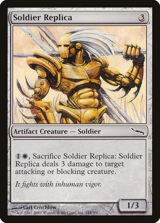 Soldier Replica [Mirrodin] | Dragon's Lair Comics and Fantasy Houston TX