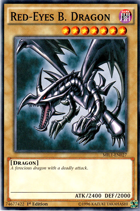 Red-Eyes B. Dragon [MIL1-EN027] Common | Dragon's Lair Comics and Fantasy Houston TX