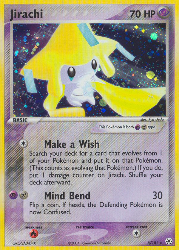 Jirachi (8/101) [EX: Hidden Legends] | Dragon's Lair Comics and Fantasy Houston TX