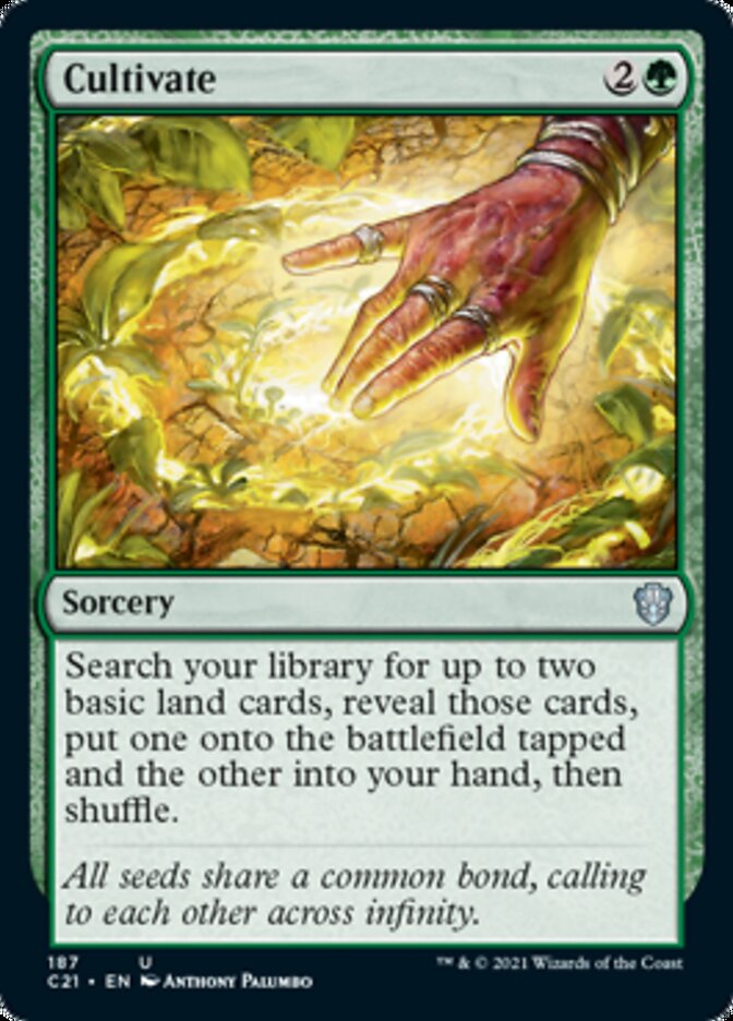 Cultivate [Commander 2021] | Dragon's Lair Comics and Fantasy Houston TX