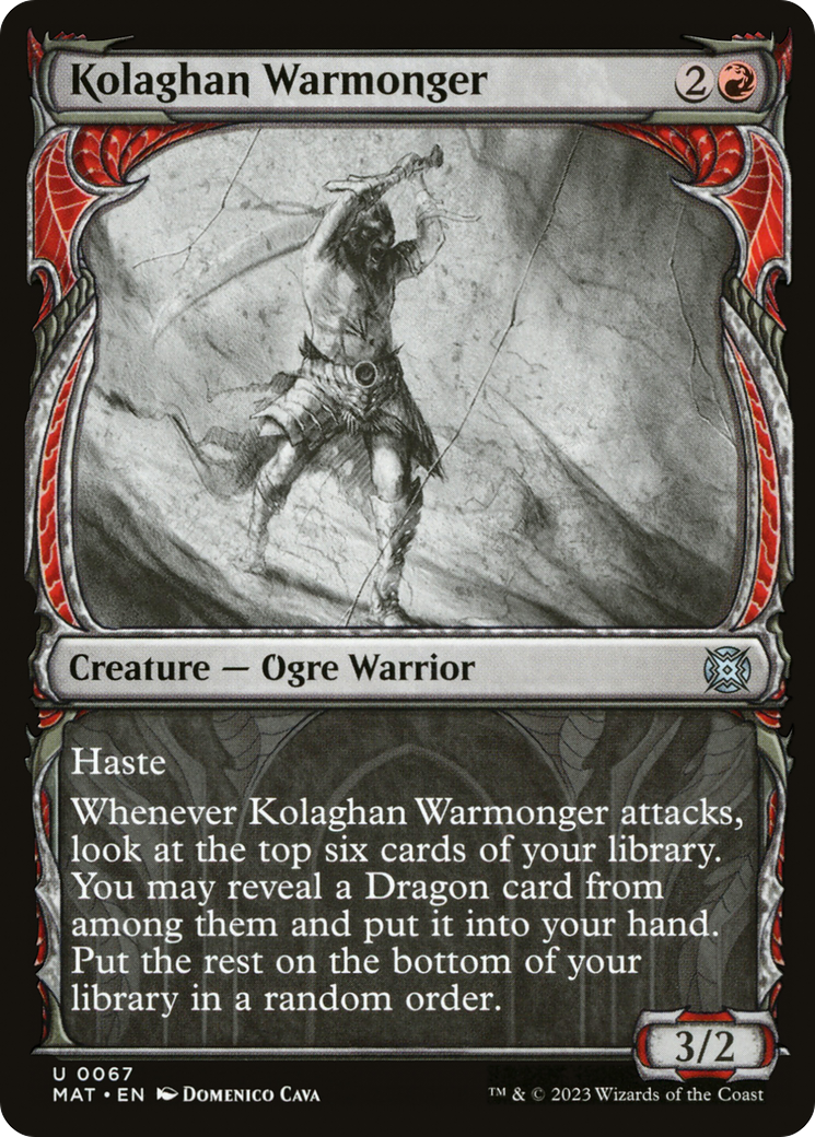 Kolaghan Warmonger (Showcase) [March of the Machine: The Aftermath] | Dragon's Lair Comics and Fantasy Houston TX