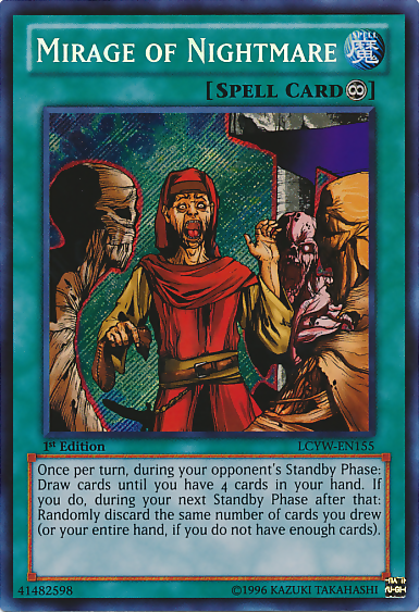 Mirage of Nightmare [LCYW-EN155] Secret Rare | Dragon's Lair Comics and Fantasy Houston TX