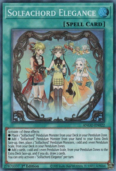 Solfachord Elegance (Super Rare) [ANGU-EN022] Super Rare | Dragon's Lair Comics and Fantasy Houston TX