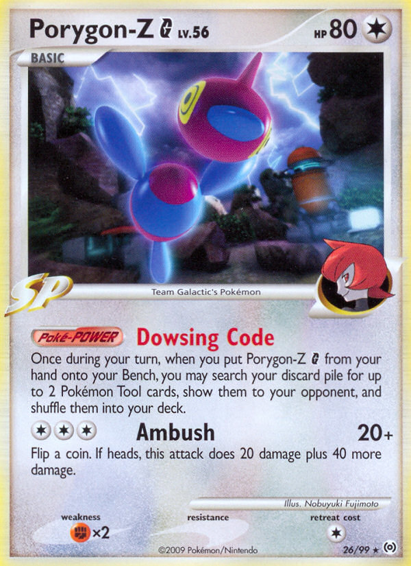 Porygon-Z G (26/99) [Platinum: Arceus] | Dragon's Lair Comics and Fantasy Houston TX