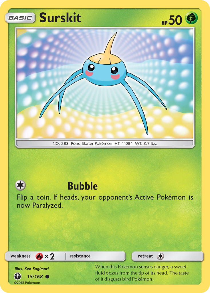 Surskit (15/168) [Sun & Moon: Celestial Storm] | Dragon's Lair Comics and Fantasy Houston TX