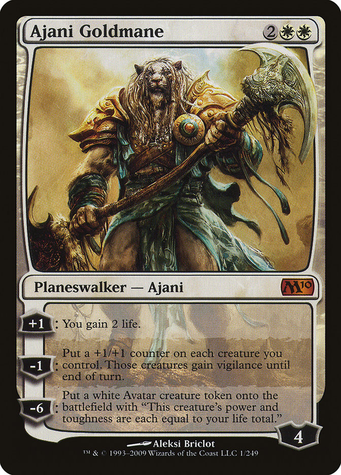 Ajani Goldmane [Magic 2010] | Dragon's Lair Comics and Fantasy Houston TX