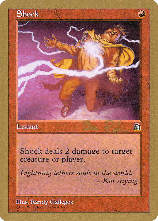 Shock (Ben Rubin) [World Championship Decks 1998] | Dragon's Lair Comics and Fantasy Houston TX