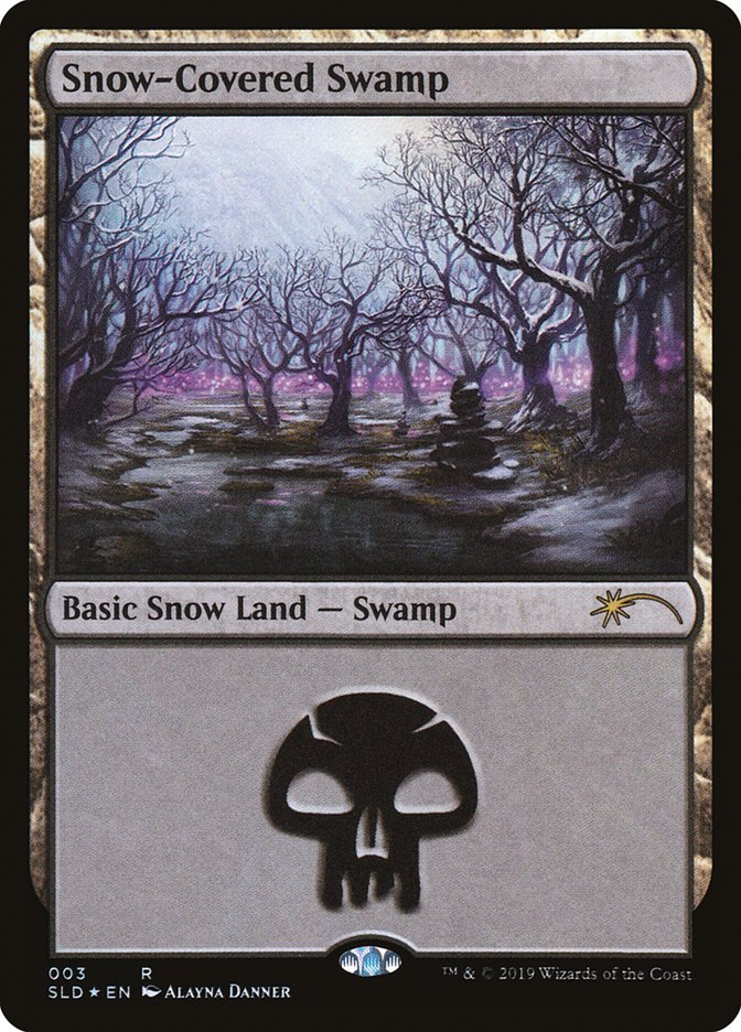 Snow-Covered Swamp (003) [Secret Lair Drop Series] | Dragon's Lair Comics and Fantasy Houston TX