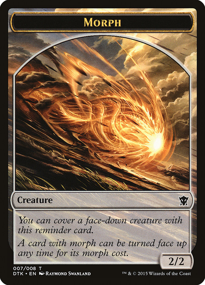 Morph [Dragons of Tarkir Tokens] | Dragon's Lair Comics and Fantasy Houston TX