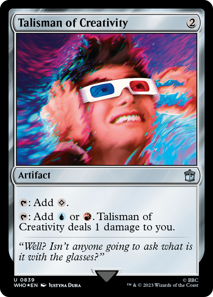 Talisman of Creativity (Surge Foil) [Doctor Who] | Dragon's Lair Comics and Fantasy Houston TX