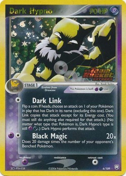Dark Hypno (6/109) (Stamped) [EX: Team Rocket Returns] | Dragon's Lair Comics and Fantasy Houston TX