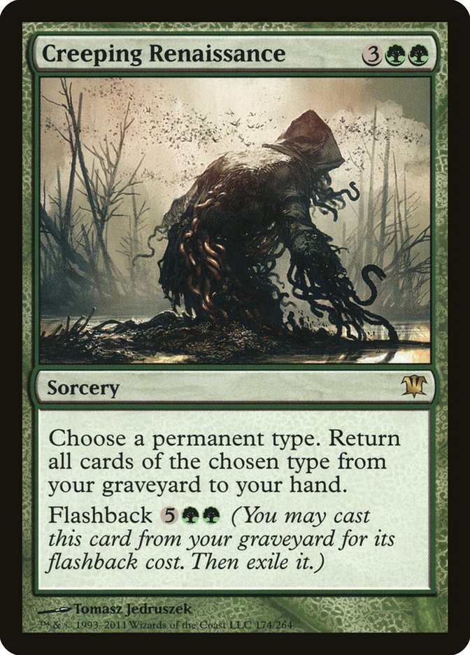 Creeping Renaissance [Innistrad] | Dragon's Lair Comics and Fantasy Houston TX