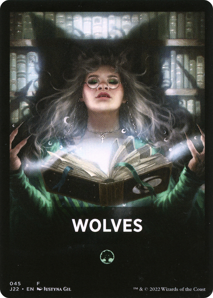 Wolves Theme Card [Jumpstart 2022 Front Cards] | Dragon's Lair Comics and Fantasy Houston TX