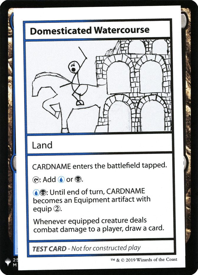 Domesticated Watercourse [Mystery Booster Playtest Cards] | Dragon's Lair Comics and Fantasy Houston TX