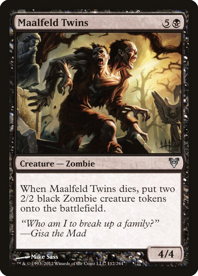 Maalfeld Twins [Avacyn Restored] | Dragon's Lair Comics and Fantasy Houston TX
