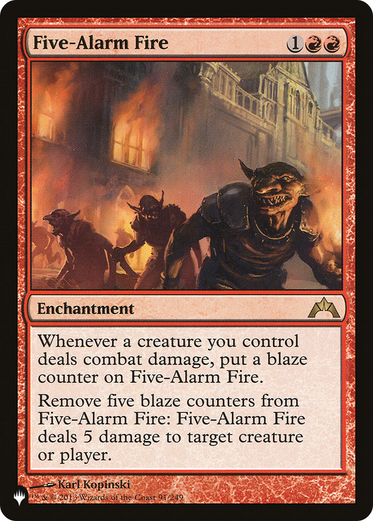Five-Alarm Fire [The List] | Dragon's Lair Comics and Fantasy Houston TX