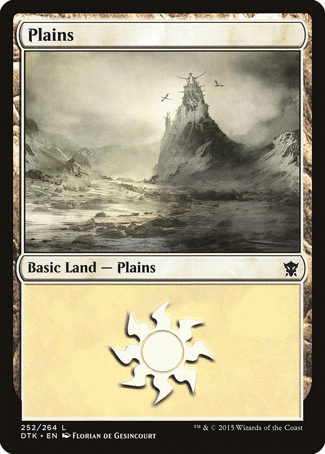 Plains (252) [Dragons of Tarkir] | Dragon's Lair Comics and Fantasy Houston TX