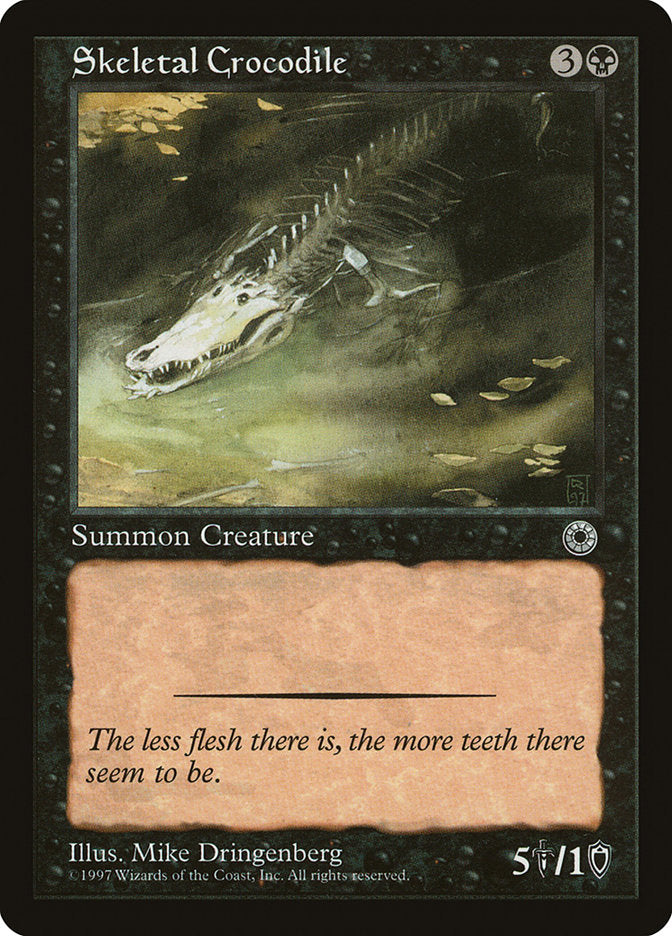 Skeletal Crocodile [Portal] | Dragon's Lair Comics and Fantasy Houston TX