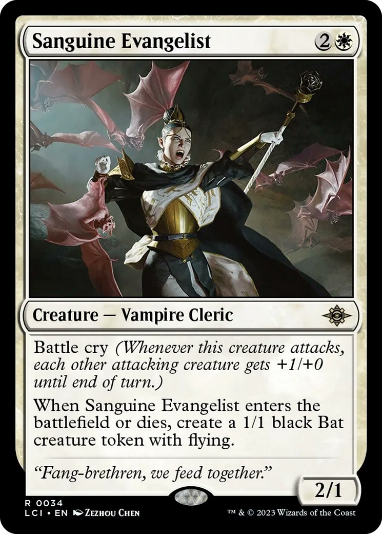 Sanguine Evangelist [The Lost Caverns of Ixalan] | Dragon's Lair Comics and Fantasy Houston TX