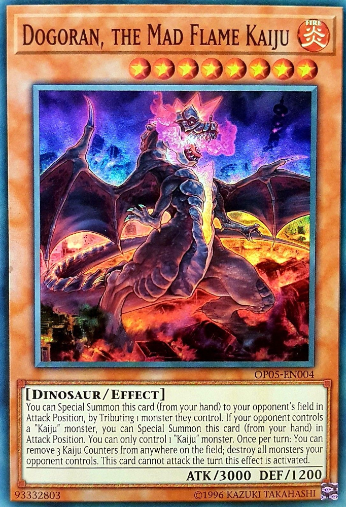 Dogoran, the Mad Flame Kaiju [OP05-EN004] Super Rare | Dragon's Lair Comics and Fantasy Houston TX