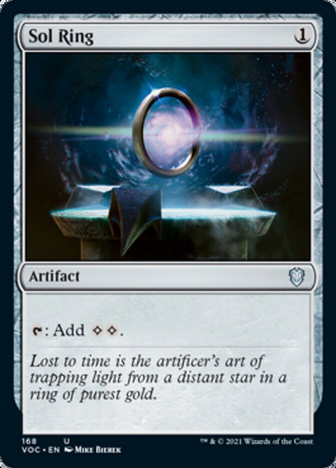 Sol Ring [Innistrad: Crimson Vow Commander] | Dragon's Lair Comics and Fantasy Houston TX