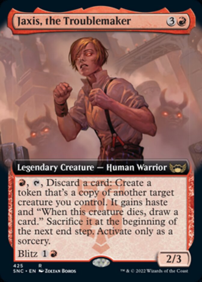 Jaxis, the Troublemaker (Extended Art) [Streets of New Capenna] | Dragon's Lair Comics and Fantasy Houston TX
