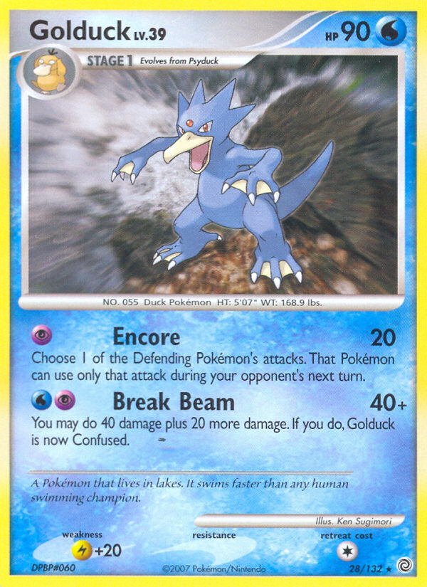 Golduck (28/132) [Diamond & Pearl: Secret Wonders] | Dragon's Lair Comics and Fantasy Houston TX