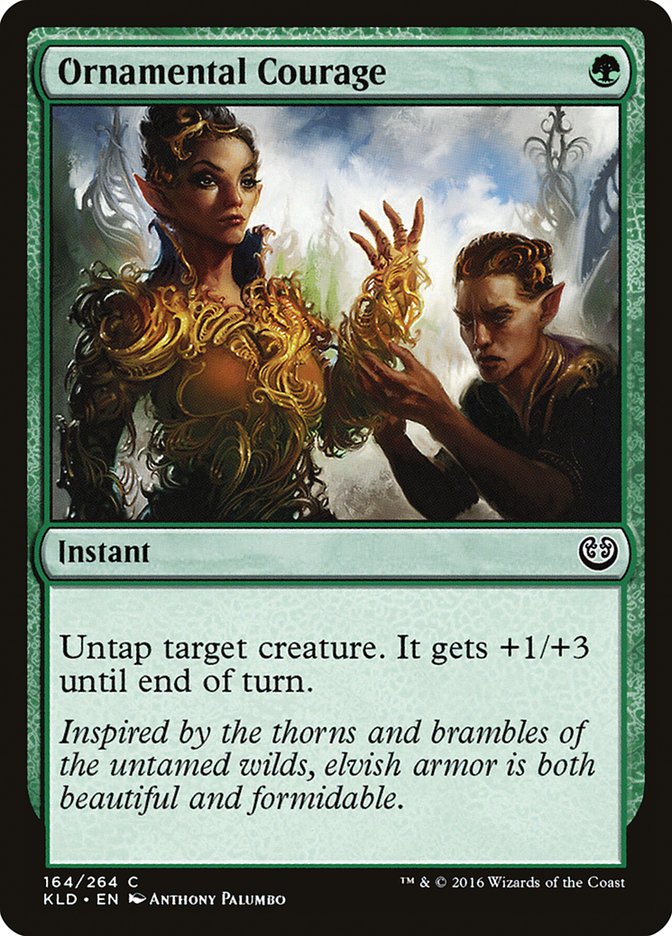 Ornamental Courage [Kaladesh] | Dragon's Lair Comics and Fantasy Houston TX