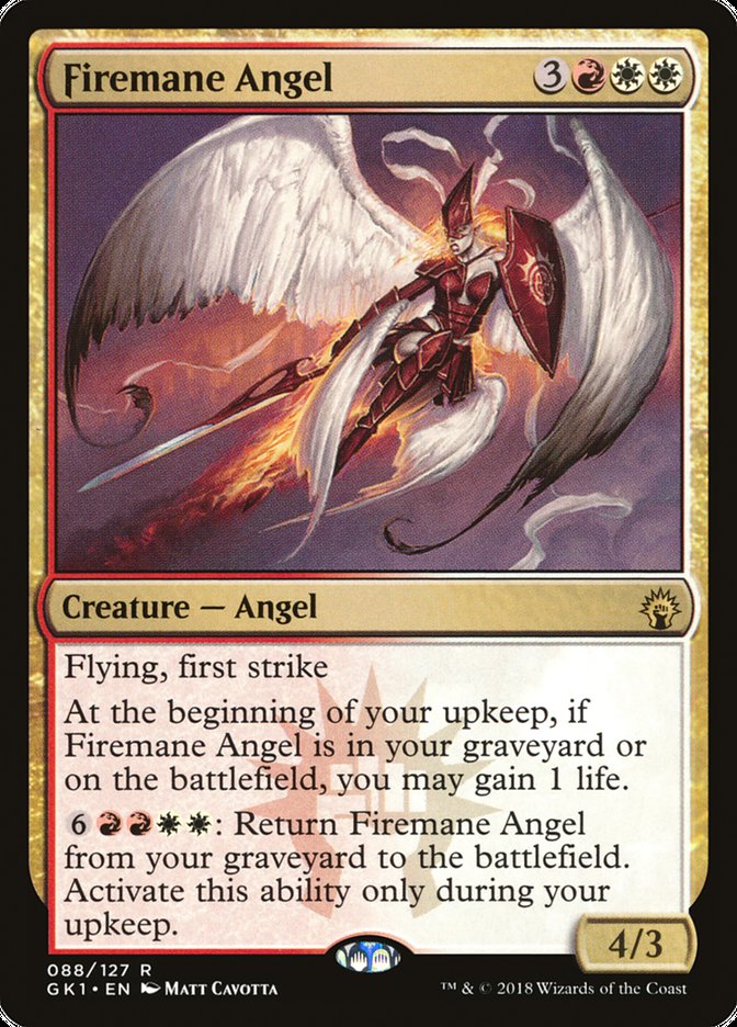 Firemane Angel [Guilds of Ravnica Guild Kit] | Dragon's Lair Comics and Fantasy Houston TX