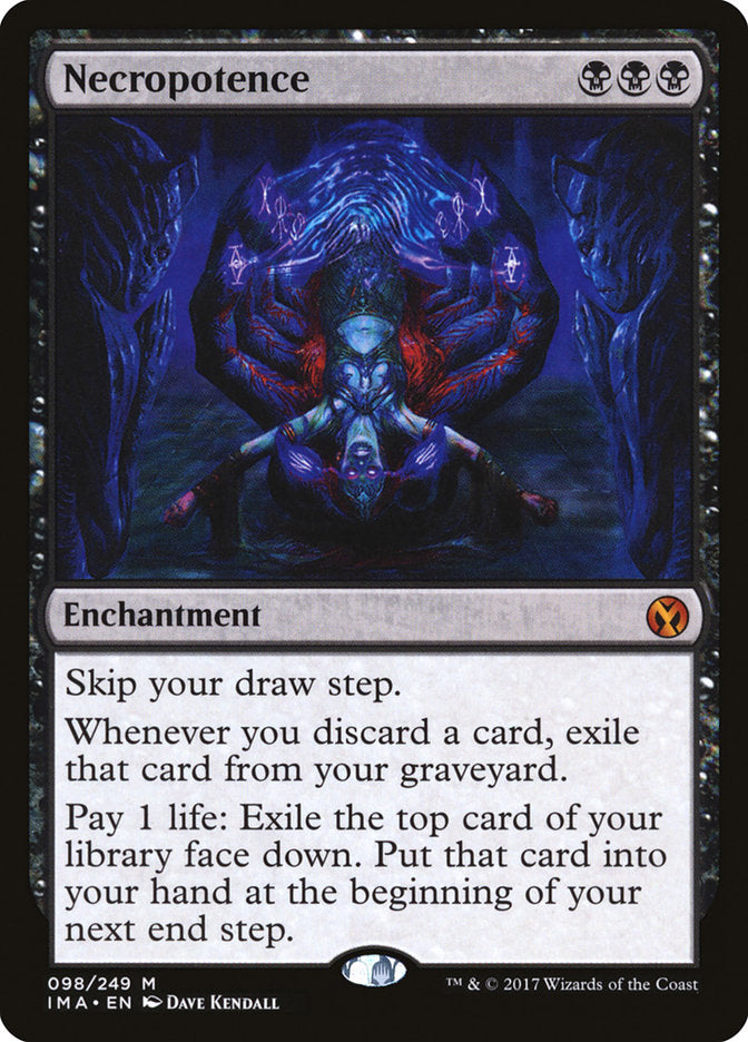 Necropotence [Iconic Masters] | Dragon's Lair Comics and Fantasy Houston TX