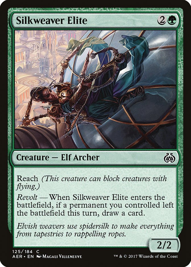 Silkweaver Elite [Aether Revolt] | Dragon's Lair Comics and Fantasy Houston TX