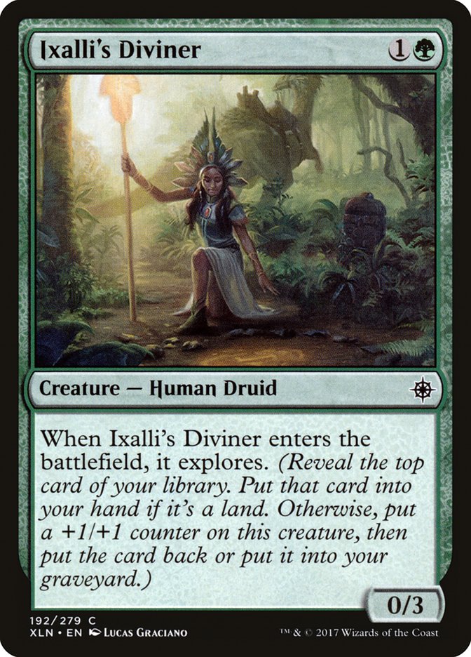 Ixalli's Diviner [Ixalan] | Dragon's Lair Comics and Fantasy Houston TX
